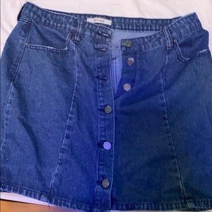 jean skirt by refuge